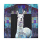 "Alpaca in Art Deco" - Canvas