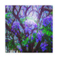 "Jacaranda Tree Bliss" - Canvas