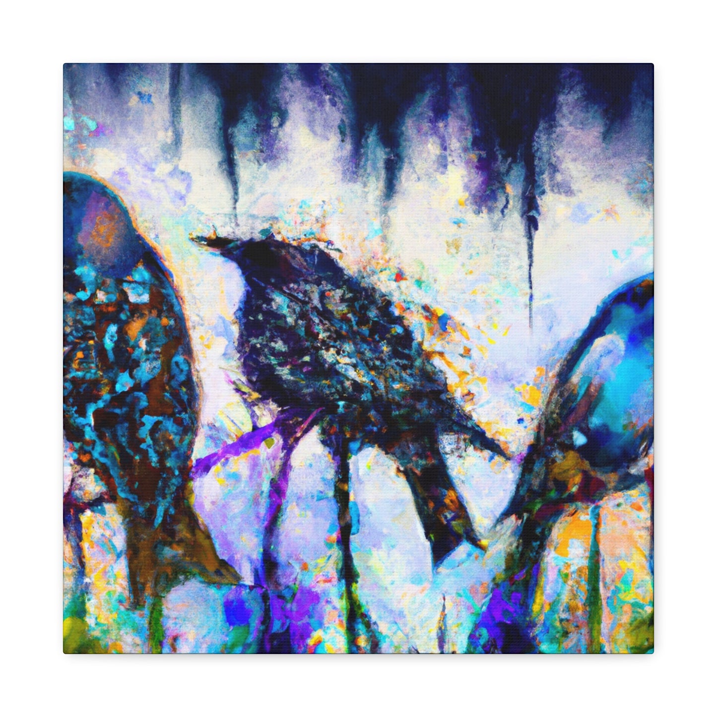 "Our Feathered Friends" - Canvas