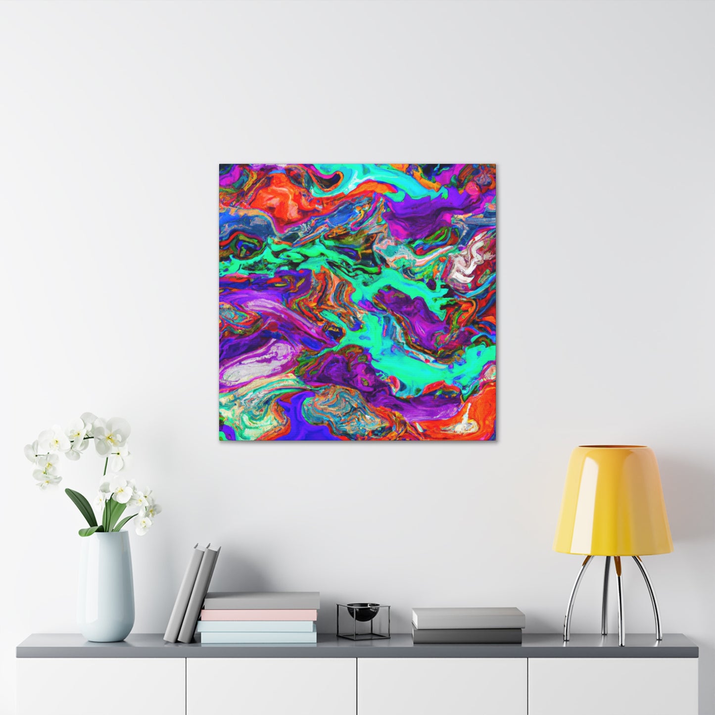 "Modernist Mystic Escape" - Canvas