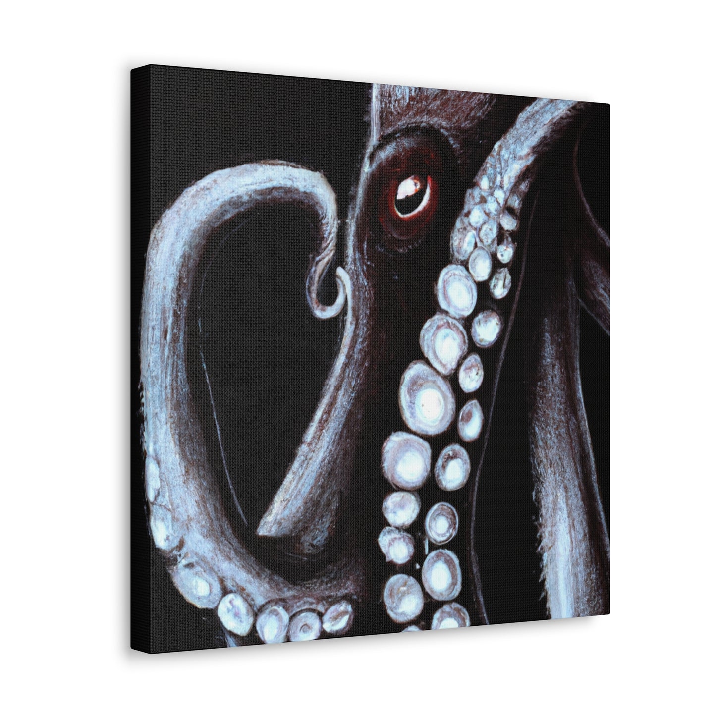 Octopus in Hyperrealism - Canvas