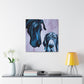 "Dog of Majestic Grace" - Canvas