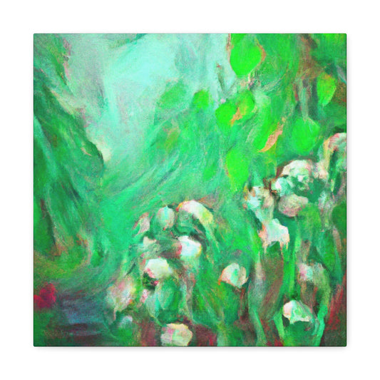 Jasmine in Abstract Form - Canvas