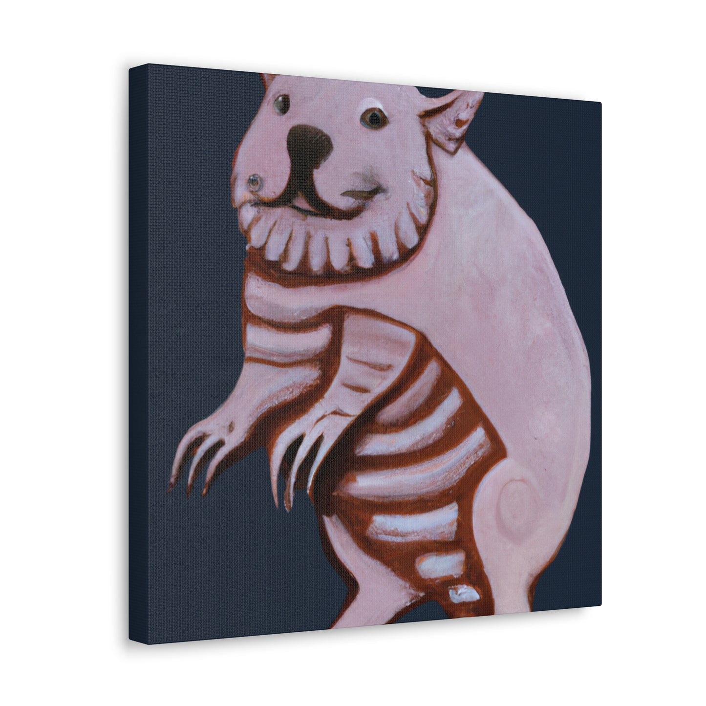 "Wombat's Winter Wonderland" - Canvas