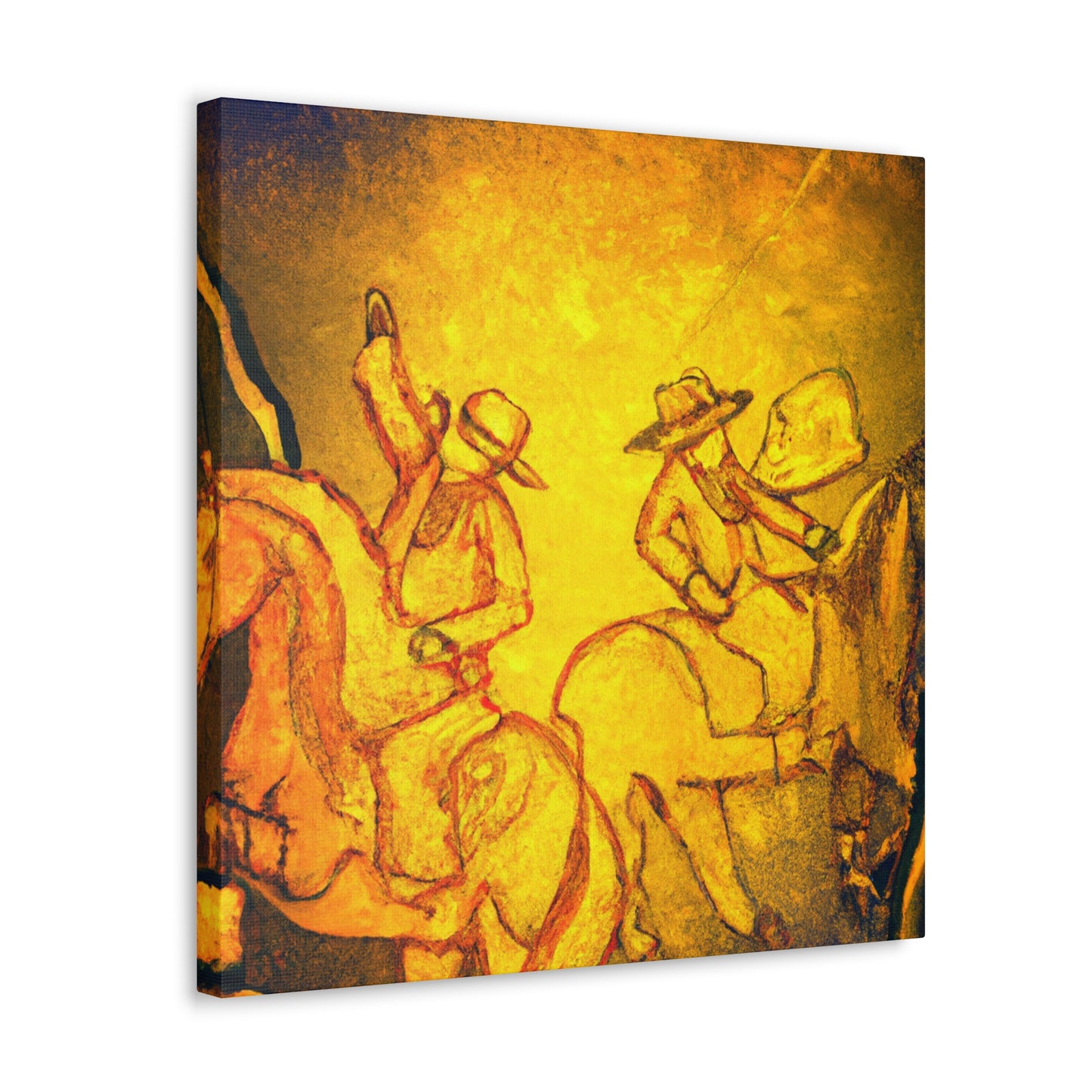 "Gold Mine Luxuryscape" - Canvas