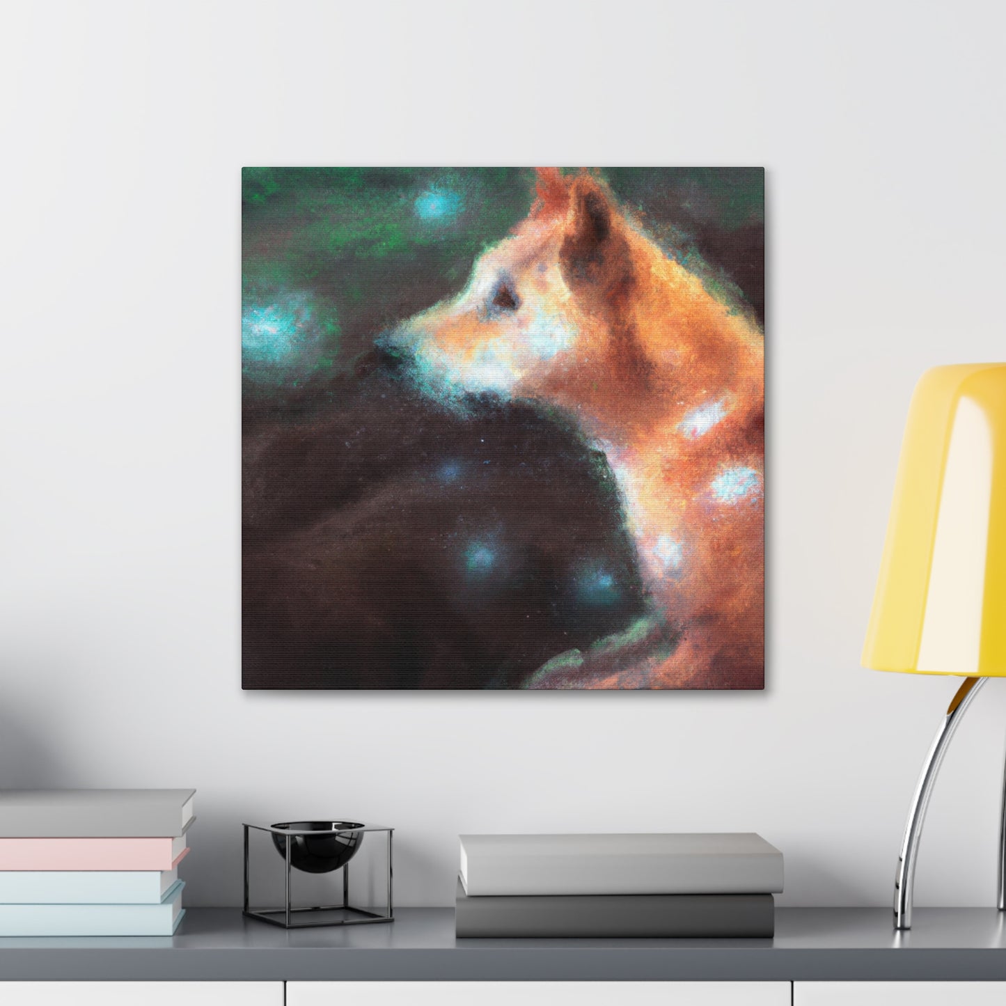 Dingo in Impressionism - Canvas