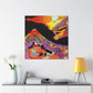 Volcano of Firestorm - Canvas