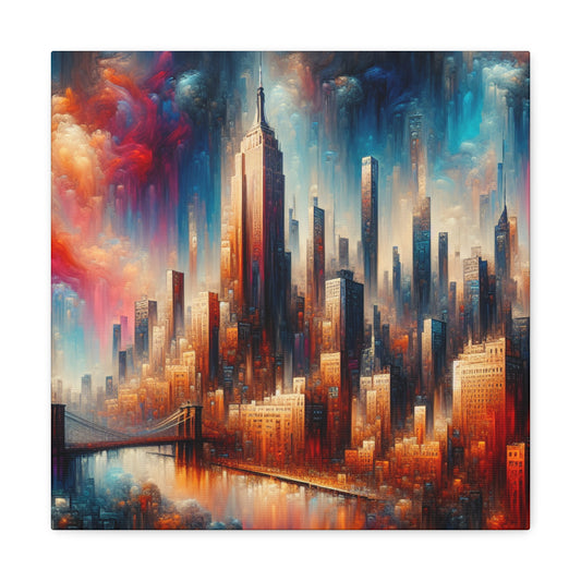 "Metropolitan Dreamscape" - Canvas