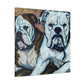 "American Bulldog Expressionism" - Canvas