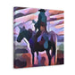 Cowboy on the Range - Canvas