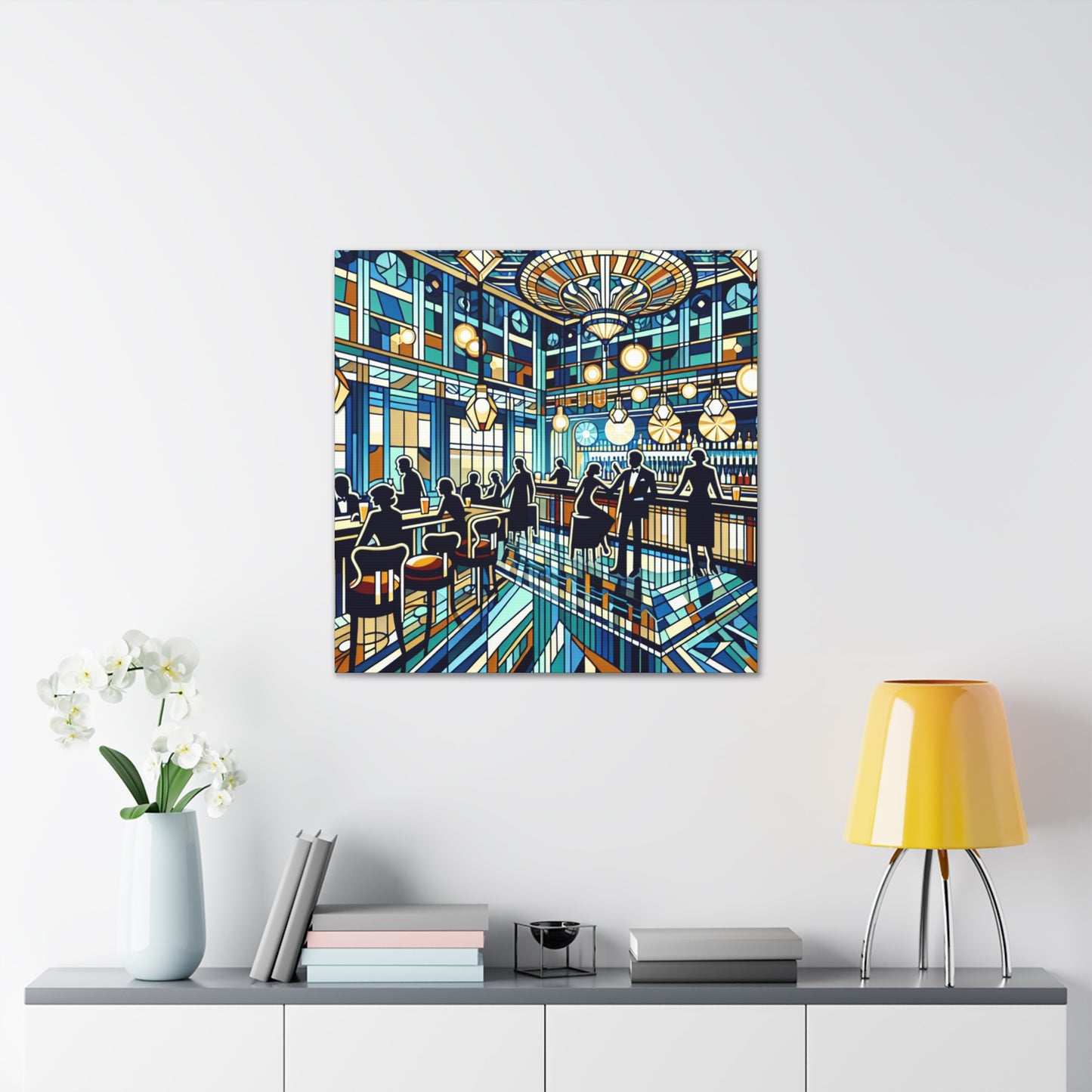 "Pub Blissful Brews" - Canvas