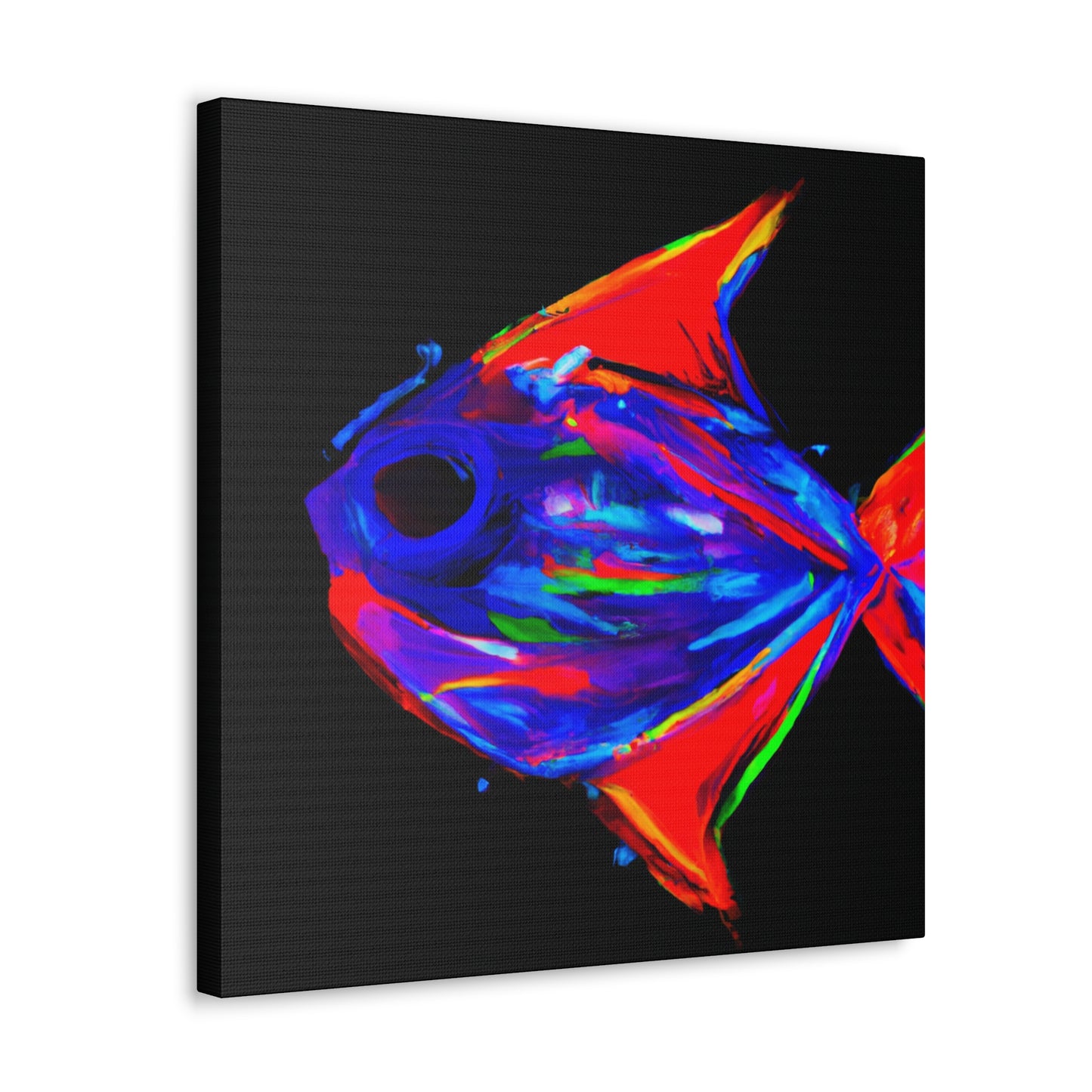 Neon Tetra Brilliance - Canvas