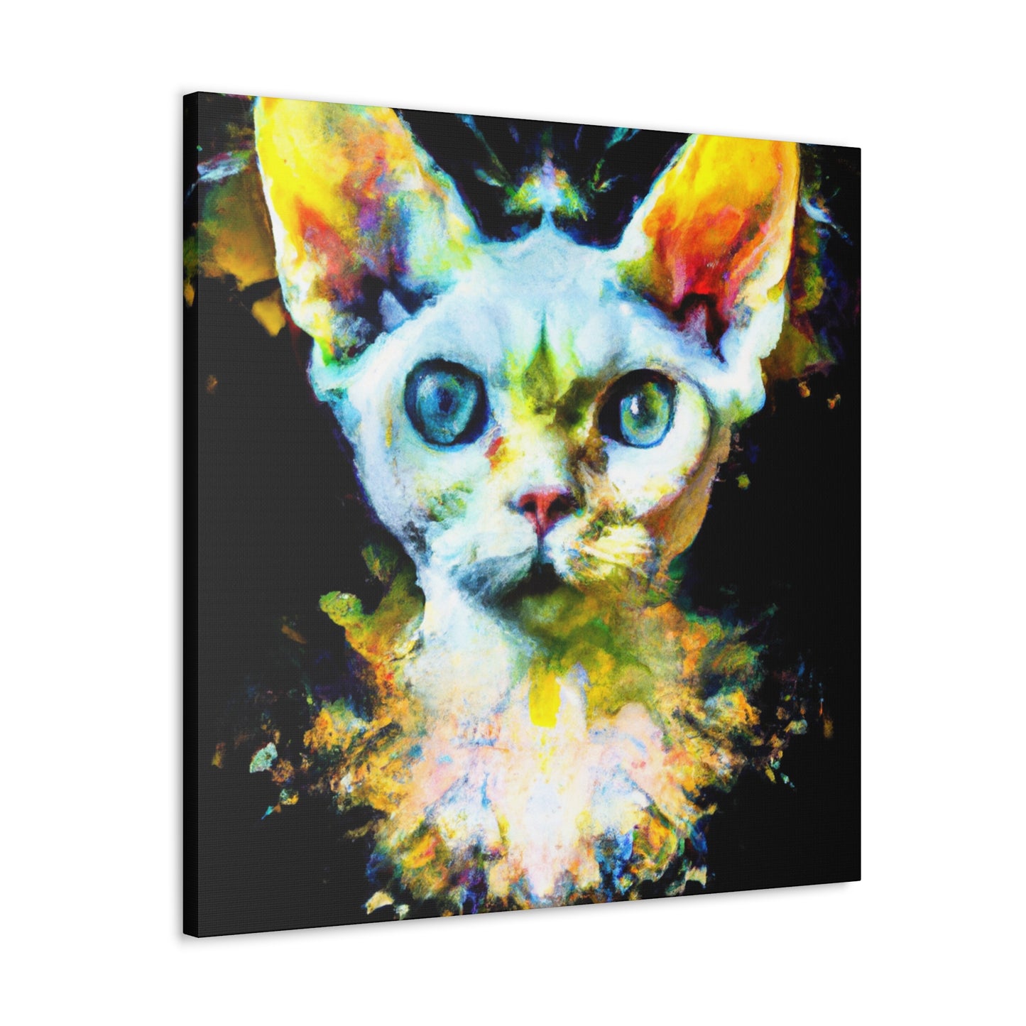 "Devon Rex Street Mural" - Canvas