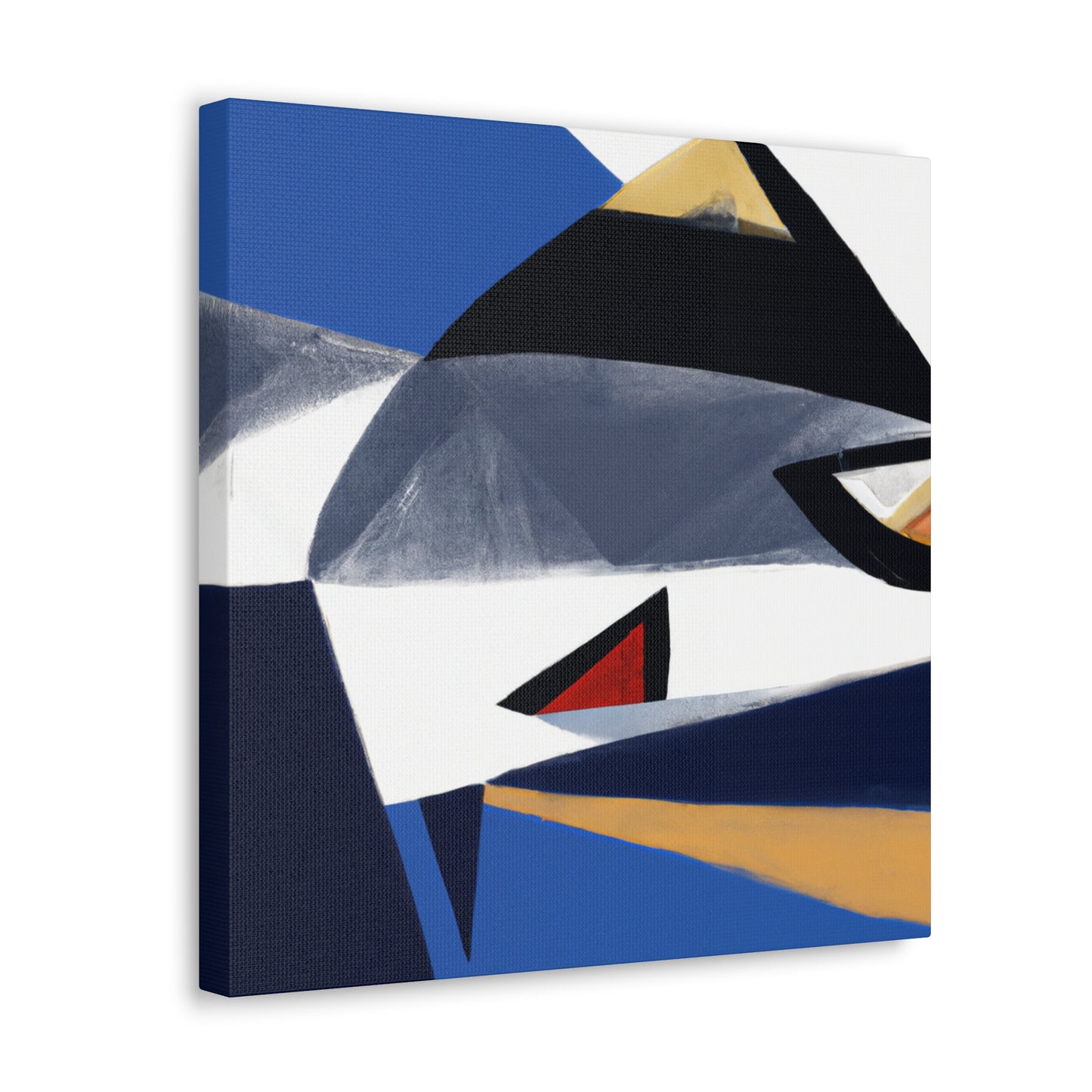 "Shark in Abstract Form" - Canvas