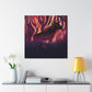 Wildebeest in Bloom - Canvas