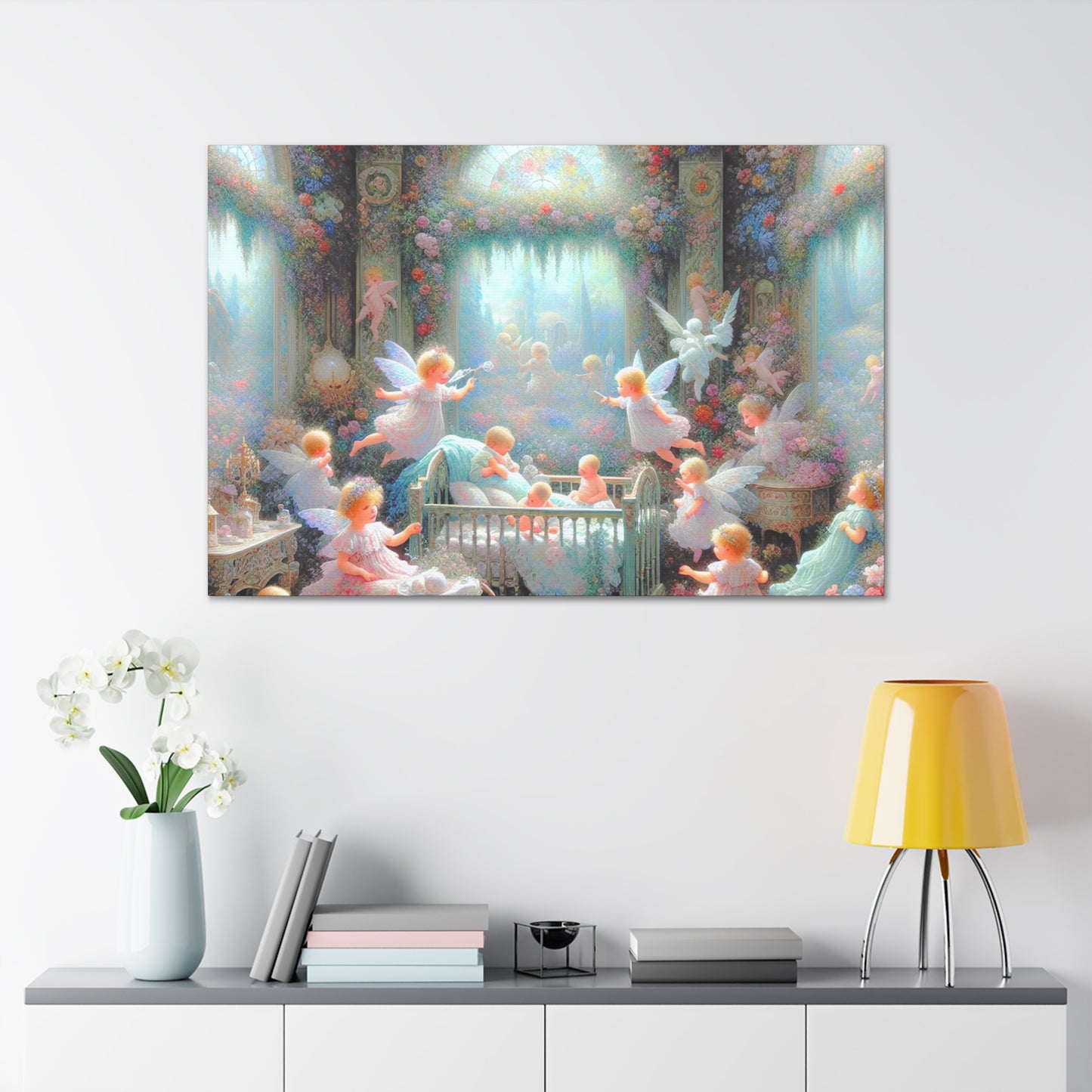 Whimsical Garden Phantasm - Canvas