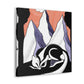 Skunk in Spring Blooms - Canvas