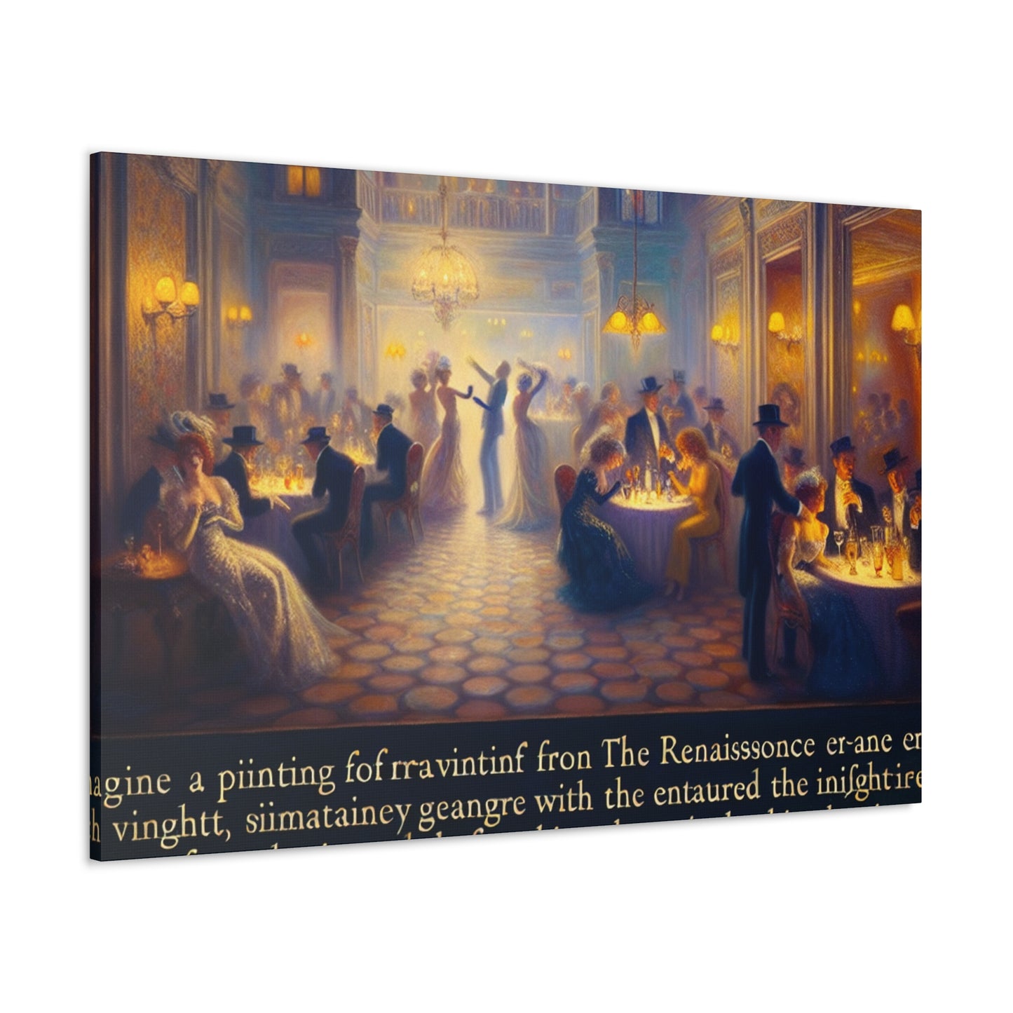 "Hidden Vintage Revelry" - Canvas