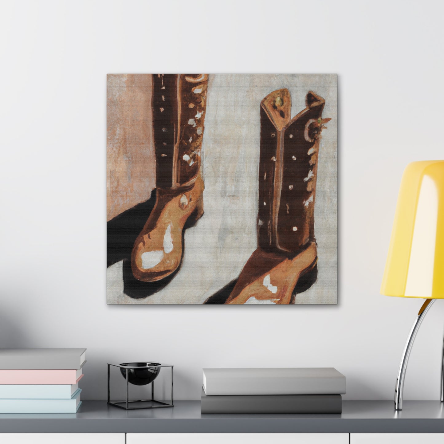 Boots in Minimalism - Canvas