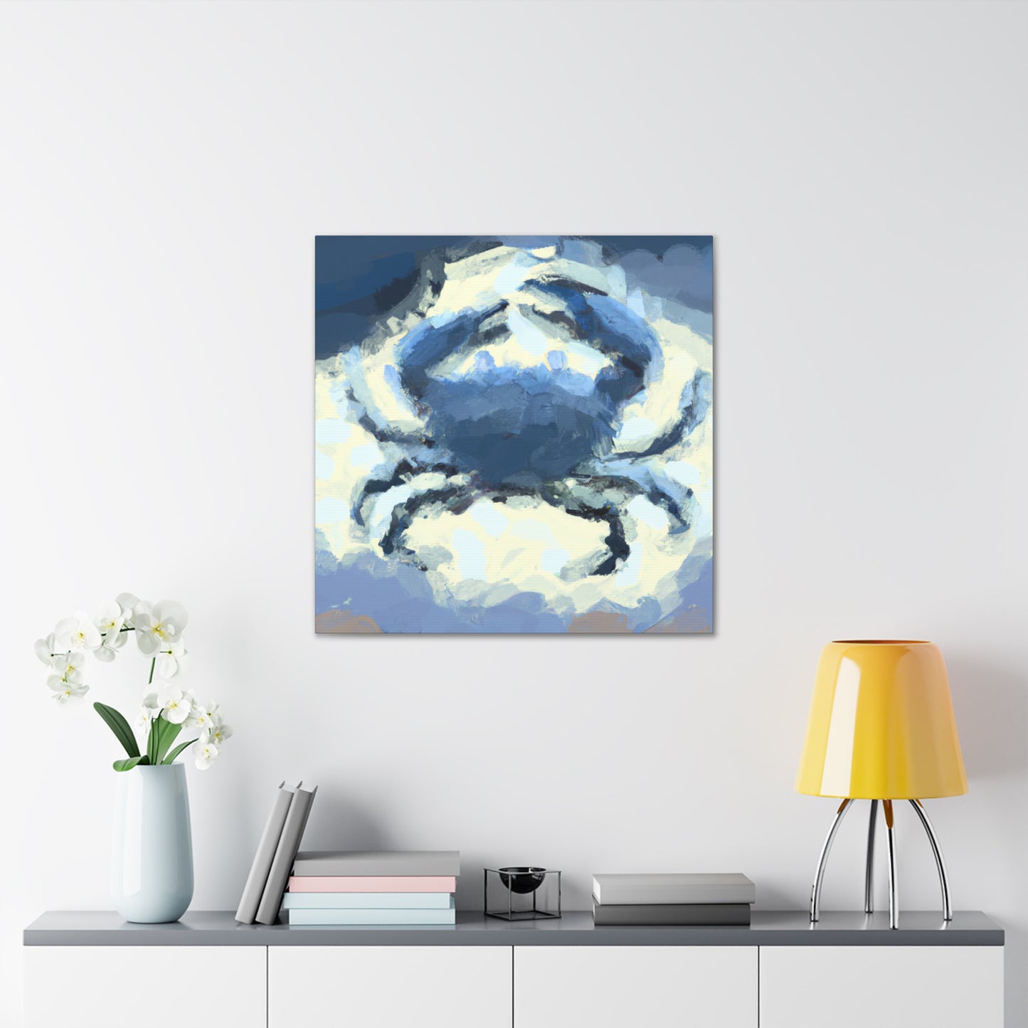 Crabby Impressionism Winnows - Canvas