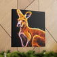 Kangaroo in Starlight - Canvas