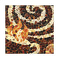 Coffee Pointillism Dream - Canvas