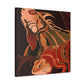 Iguanas in Art Deco - Canvas