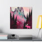 Moose in Splendour. - Canvas