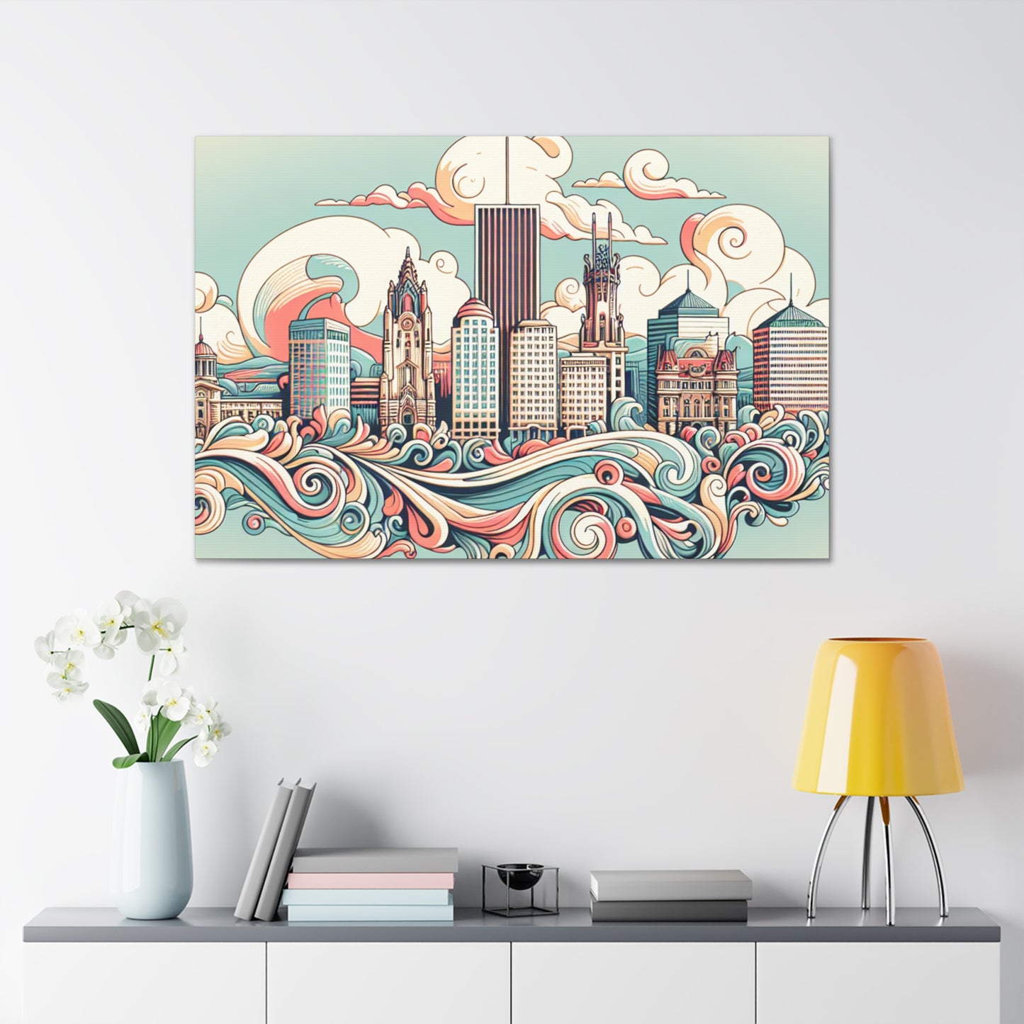 "Enchanting Elysium of Portland" - Canvas