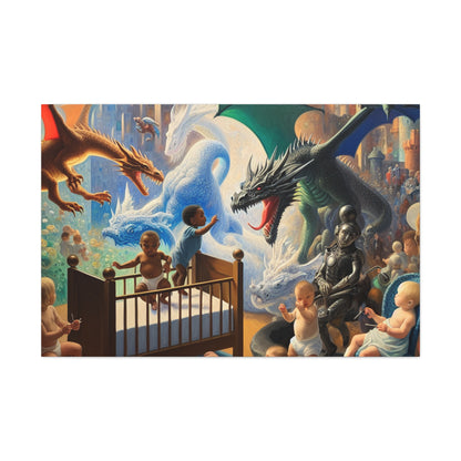 Dancing Dragon Dreams - Canvas