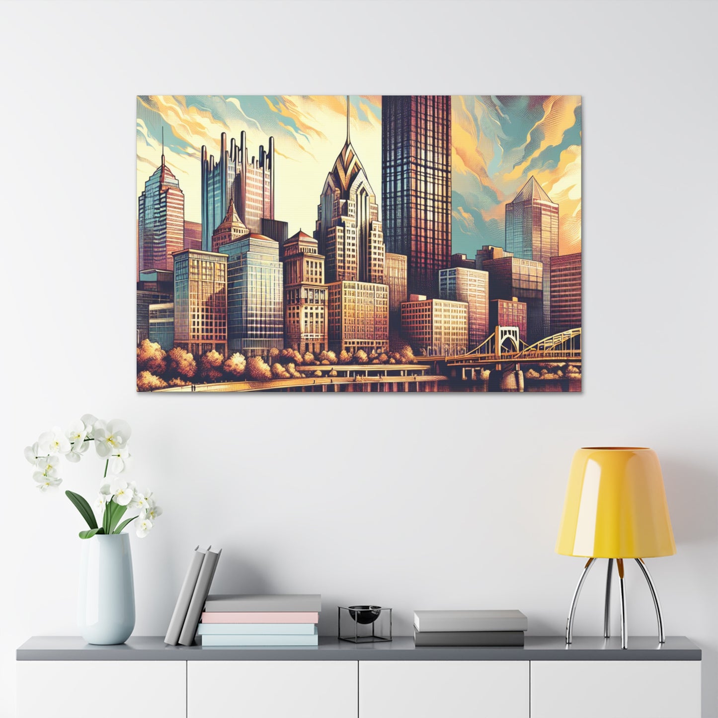 "Steel City Splendor" - Canvas