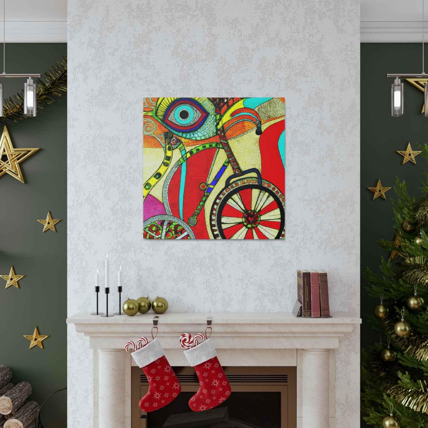 Bicycle of Imagination - Canvas