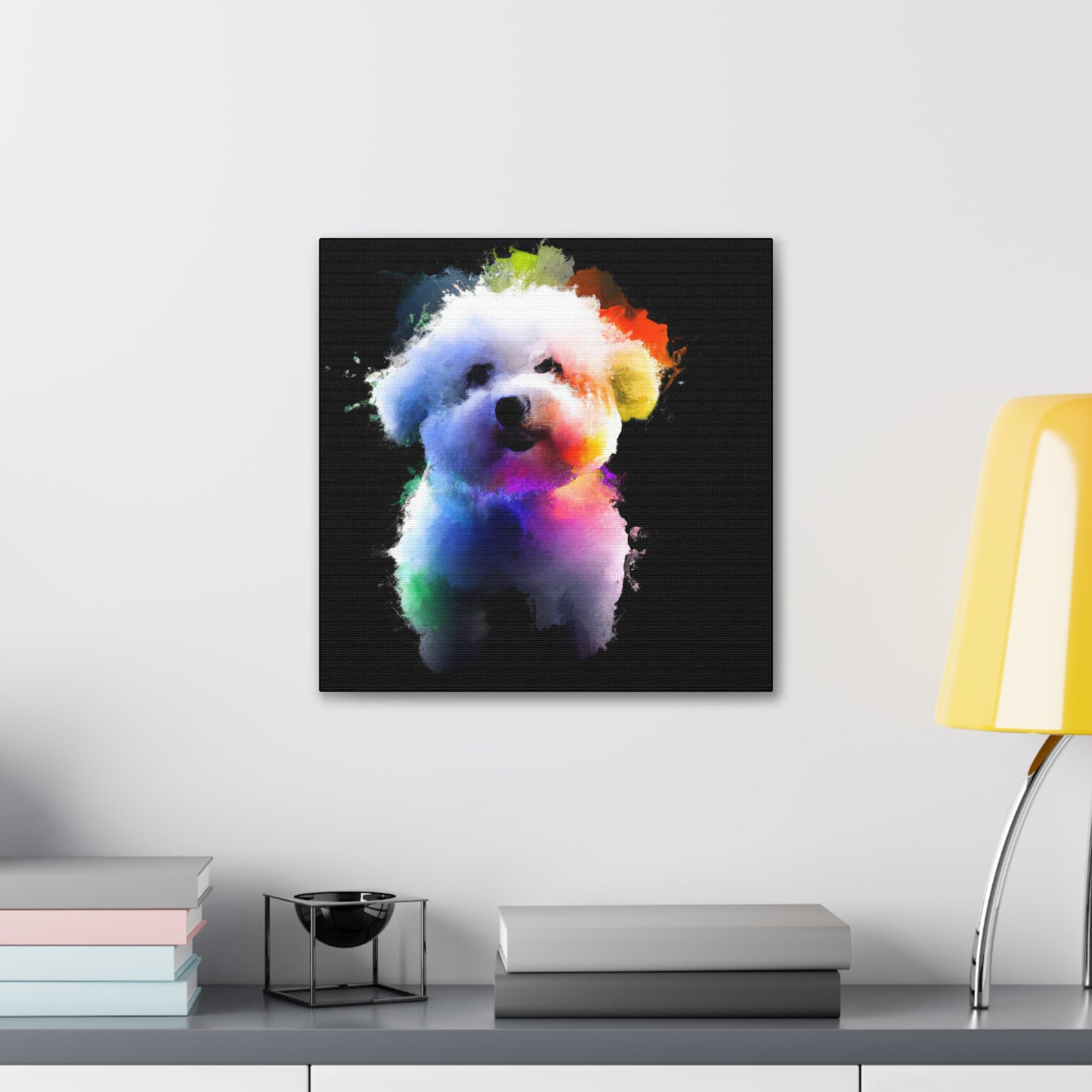 "Proud Bichon Frise" - Canvas