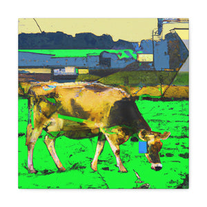 "Cow On The Farm" - Canvas