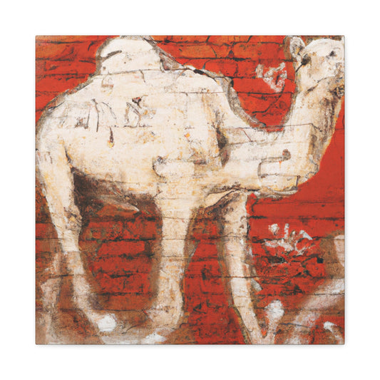 Desert Traveling Camel - Canvas