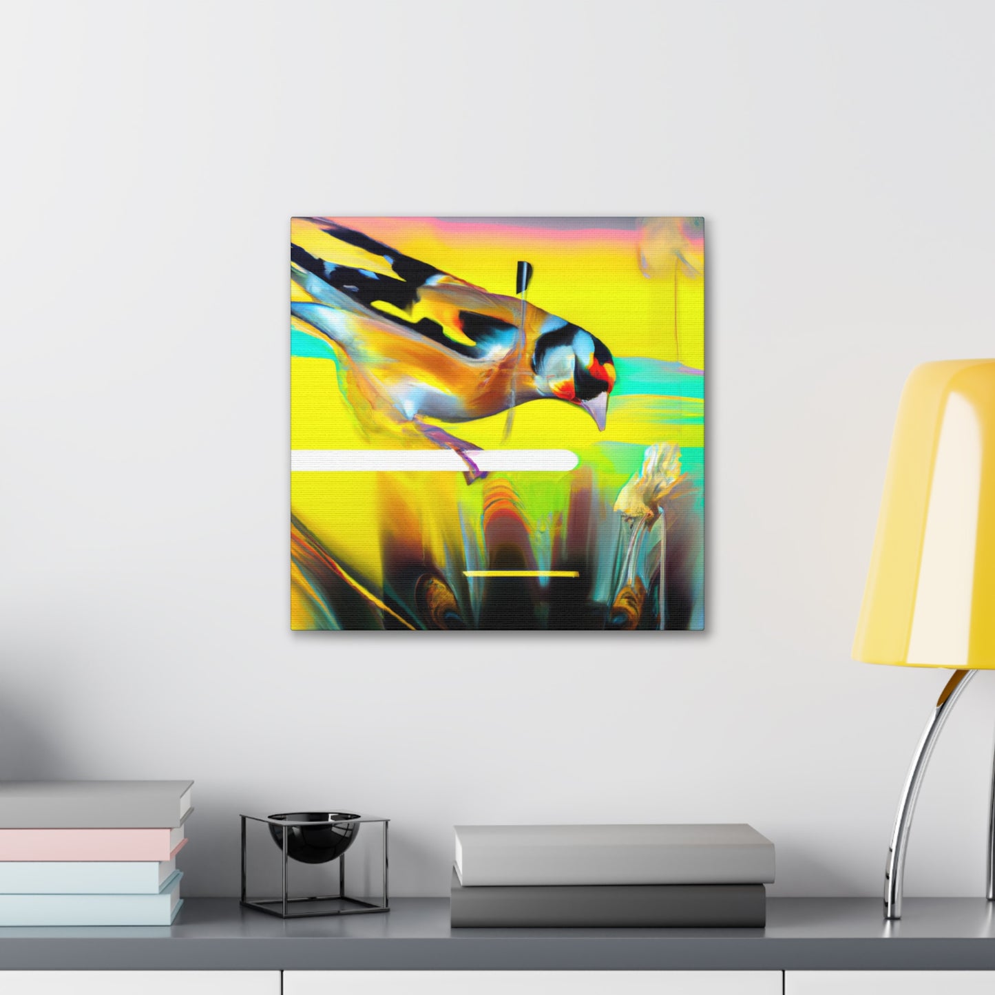 American Goldfinch Dreaming - Canvas