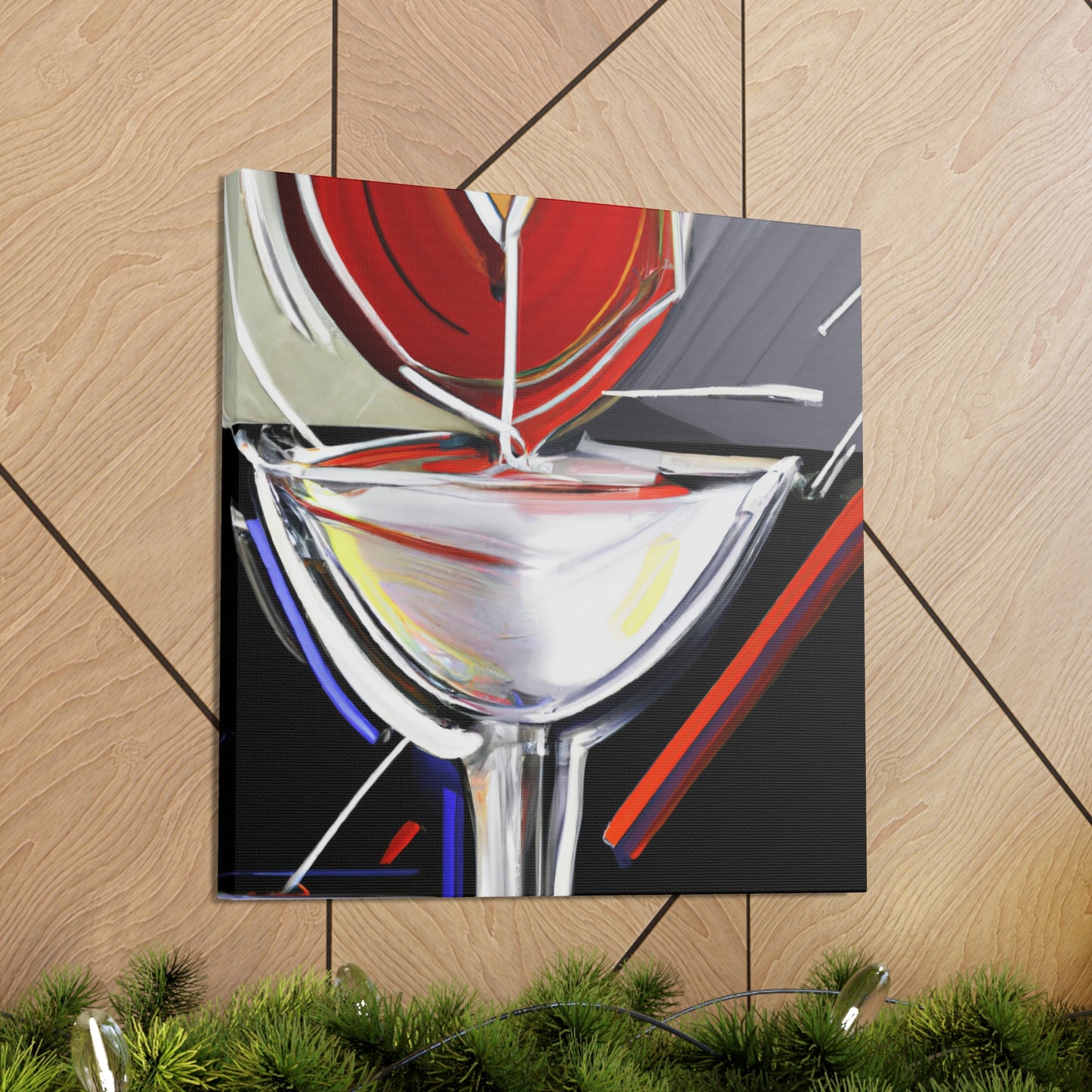 "Wine's Masquerade Ball" - Canvas