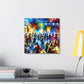 Wild Revelry Abounds - Canvas