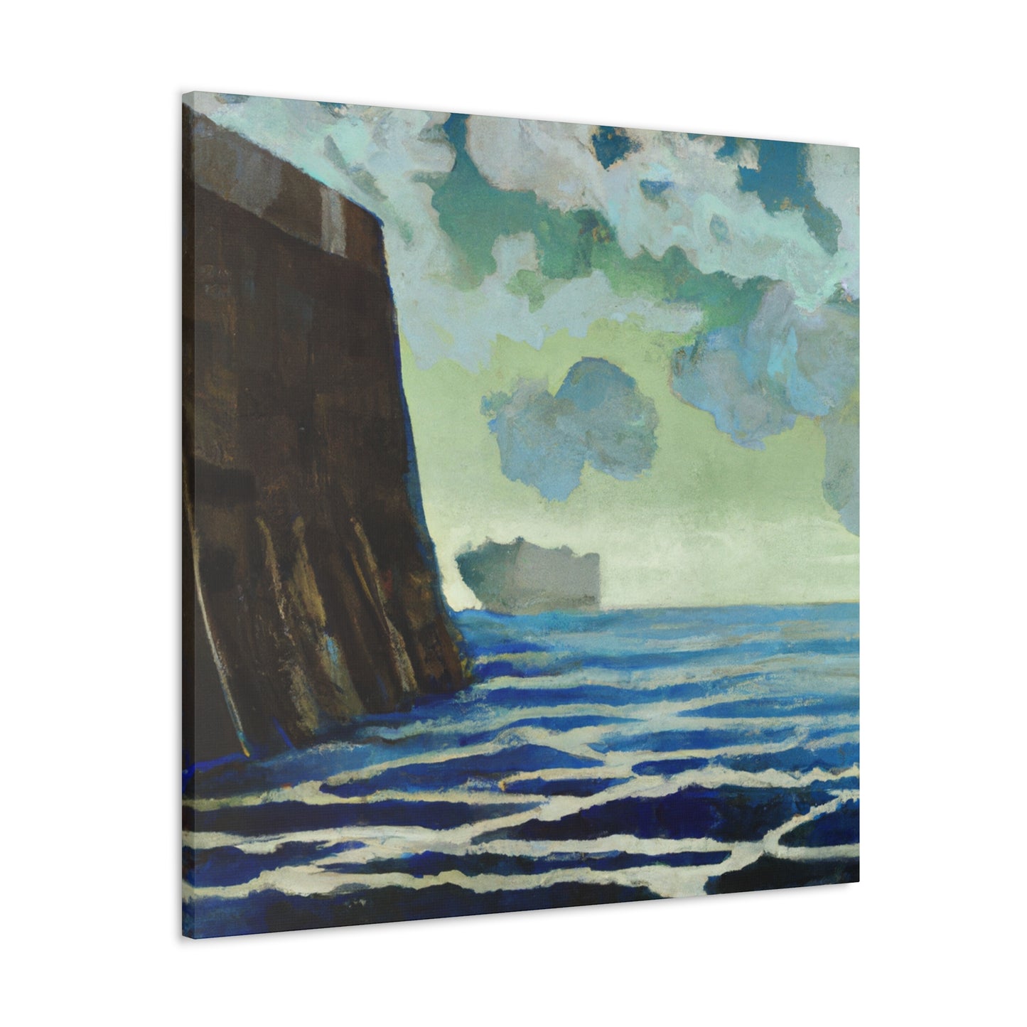 "Seawall of Dreams" - Canvas