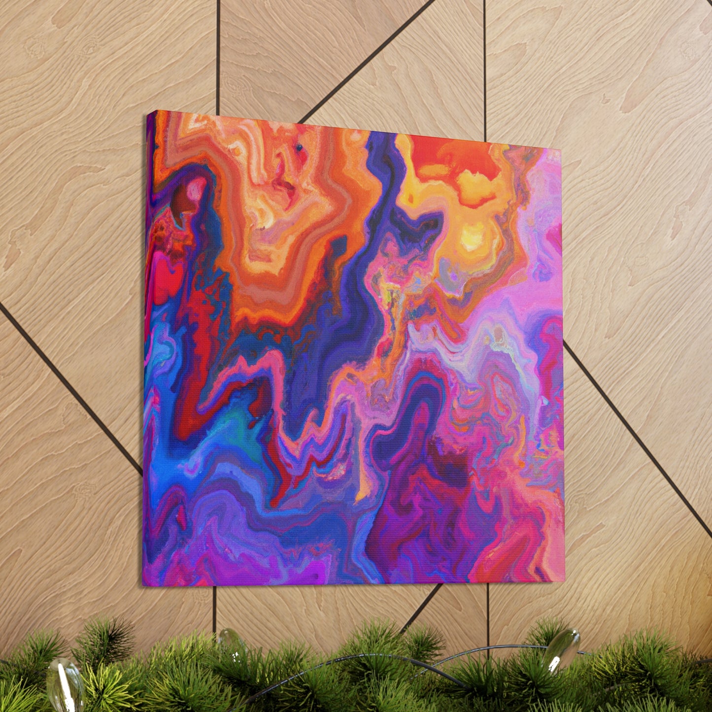 "Chromatic Celestial Moment" - Canvas