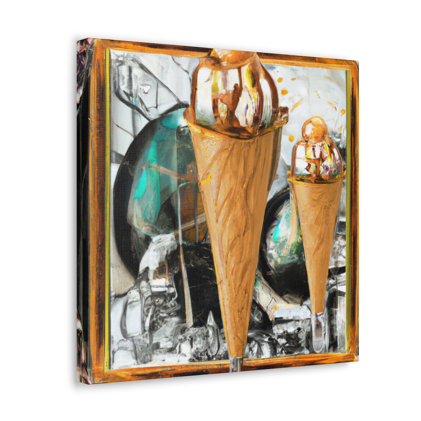 "Steampunk Sweet Cream Dream" - Canvas