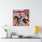 Western Landscape Sunrise - Canvas