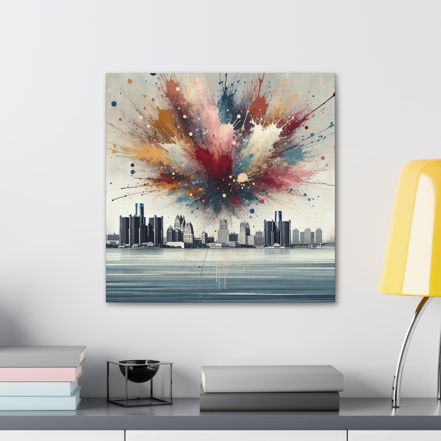 Urban Tranquility Unveiled - Canvas