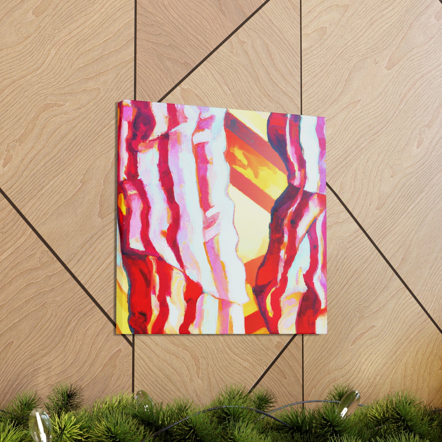 "Bacon of the Hearth" - Canvas