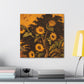 "Sunflower of Abundance" - Canvas