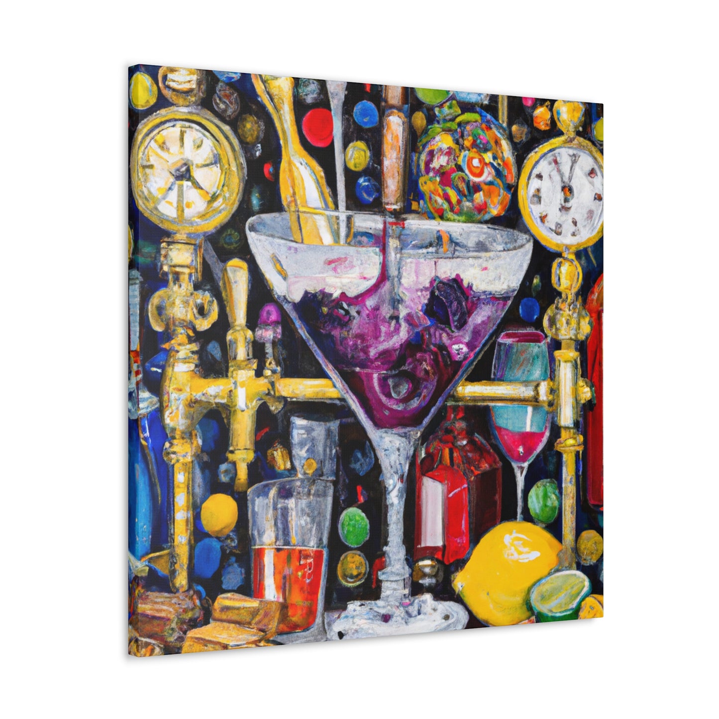 "Bar Tap Finesse Classique" - Canvas