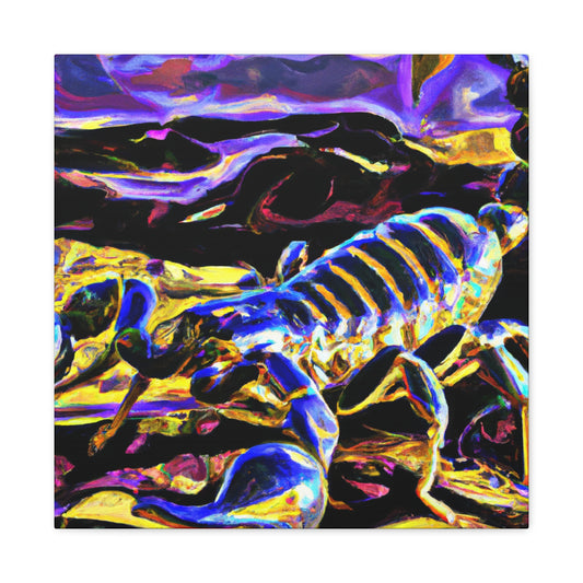 Scorpion in Impressionism - Canvas