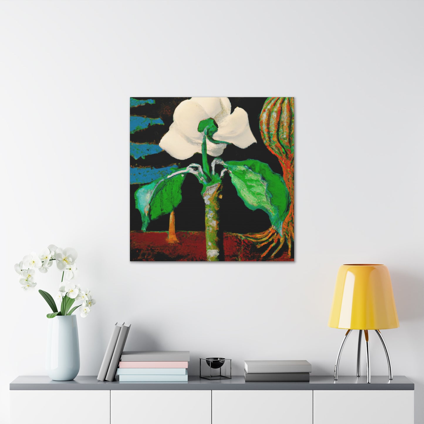 Gardenia in Surrealism - Canvas