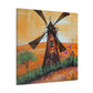 "Windmill: Dreamscape" - Canvas