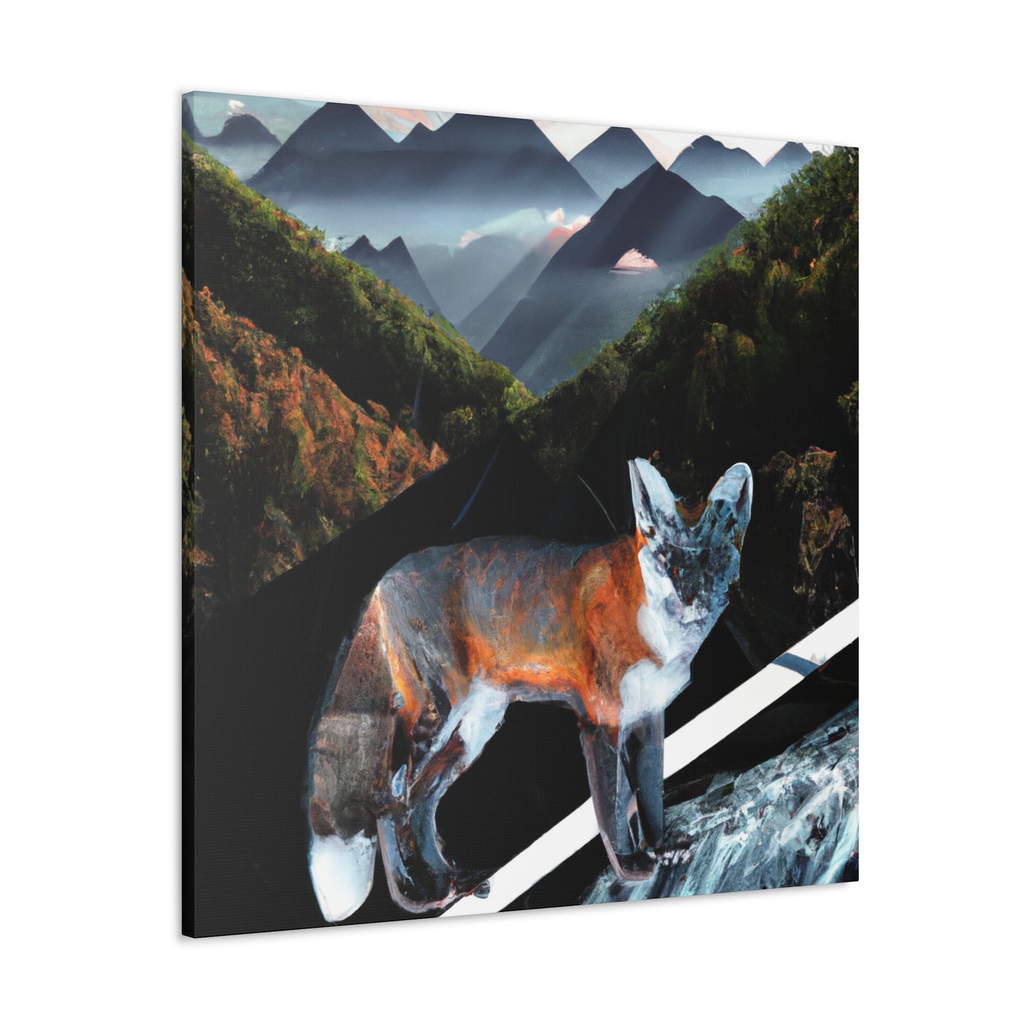 Fox in the Wild - Canvas